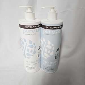 Moroccan Argan‎ Oil Shampoo and Conditioner Set Purezero